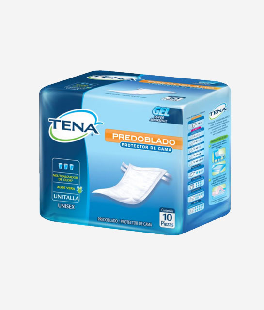 Tena Predoblado Protector de Cama 10 unidades – Super Carnes